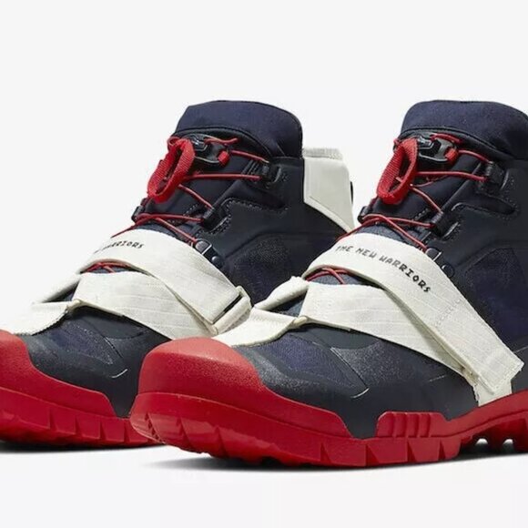 NWT M5.5/W7 Nike X Undercover SFB Mountain Obsidian Red Boots BV4580-400 - Picture 1 of 6